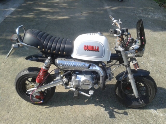 กอลิล่า125ccทะเบียนพร้อมโอน ของแต่งตามรูป