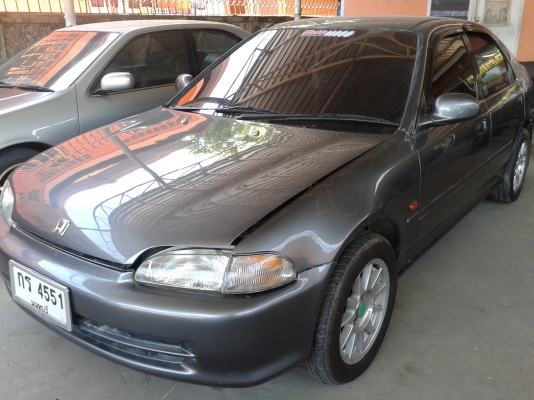 รถเก๋งสภาพดี HONDA CIVIC ปี 94 เครื่อง VTEC ติดแก๊ส ออโต้ ราคา 58,000