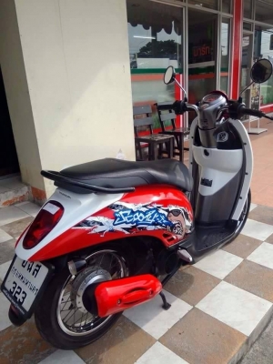Honda Scoopy i ปี 2555 ลาย Active Boy รถอย่างสวยเลย หัวฉีดประหยัดน้ำมัน เพียง 21000 Honda Scoopy i ปี 2555 ลาย Active Boy รถอย่างสวยเลย หัวฉีดประหยัดน้ำมัน เพียง 21000