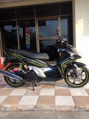 Yamaha Nouvo Sx ปี 2557 รถเพียง 10 เดือน ตัวท๊อปสุด (ล้อแม็กซ์แท้) รถสวยเว่อร์ขั้นเทพ