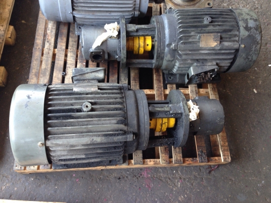 ขายปั้มไฮโดรลิค พร้อมมอเตอร์ 20 HP. 380V 950 RPM. สภาพสวย พร้อมใช้งาน มี 4 ชุดครับ ขายปั้มไฮโดรลิค พร้อมมอเตอร์ 20 HP. 380V 950 RPM. สภาพสวย พร้อมใช้งาน มี 4 ชุดครับ