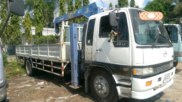 ขาย HINO FF3H ติดเครน 5 ตัน
