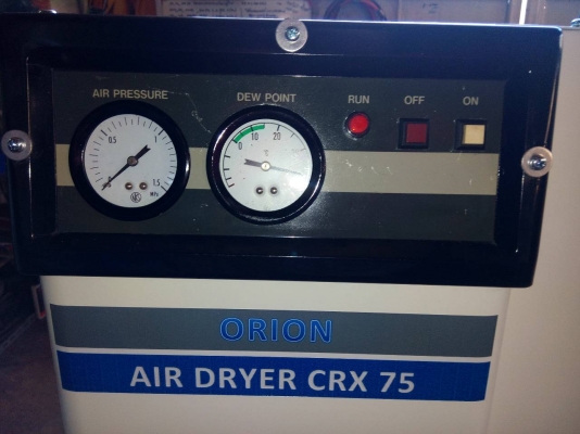 ขาย  เครื่องทำลมแห้ง AIR DRYER ORION CRX 75  ( สำหรับปั๊มลม 50-60-75HP ) สนใจโทร.หาเราตอนนี้เลย