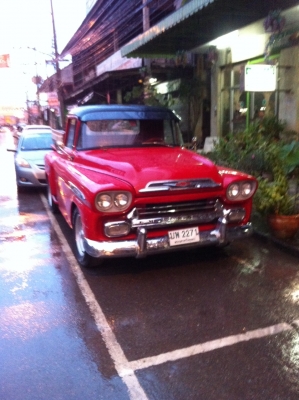 Chevrolet Apache ปี1958 เครื่องNissan Diesel2.7เกียร์ธรรมดา พวงมาลัยซ้าย