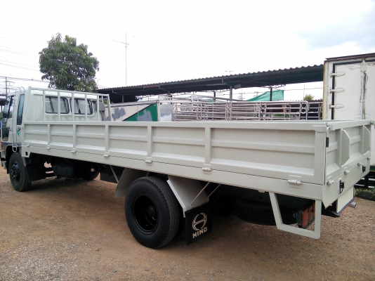 6 ล้อใหญ่  HINO  *สิงห์ไฮเทค*  FF3H  195 แรงม้า  * ยาว 6.50 ม.*  รถสวยจริง+สภาพพร้อมใช้งาน * รถห้างแท้ * มีเล่มพร้อมโอน *