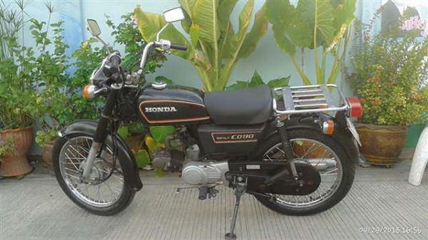 ขาย Honda CD90 Benly เก่าญี่ปุ่นเดิมๆสภาพสวยราคา 24000 บาทครับ