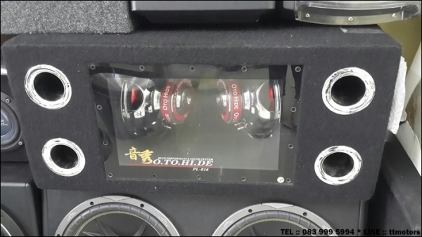 ตู้ซับ OTOHIDE มีแอมป์ในตัว ของญี่ปุ่น หายากในไทย เสียงดีสุด ๆ