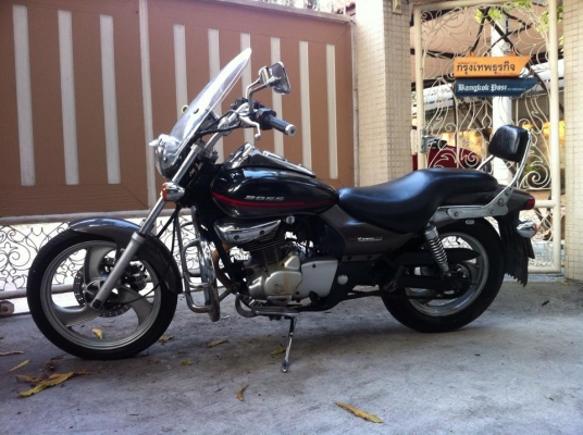 ขออนุญาติขาย Kawasaki Boss 175cc. ตัว Top ล้อแม็ก แต่งสไตล์ฮาเล่ย์