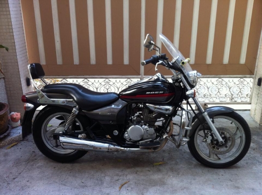 ขออนุญาติขาย Kawasaki Boss 175cc. ตัว Top ล้อแม็ก แต่งสไตล์ฮาเล่ย์