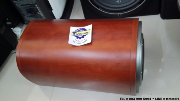 SUBBOX JVC CS-WD1 มีแอมป์ในตัว พร้อมรีโมท ลายไม้ หายาก สวยเว่อออออ