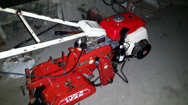 รถพรวนดิน สาดเดิน ปรับสภาพแล้วพร้อมใช้งาน