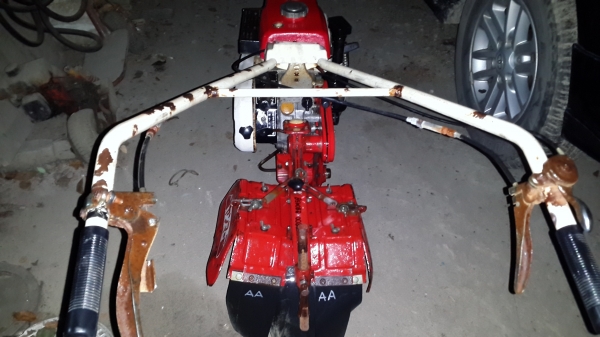 รถพรวนดิน สาดเดิน ปรับสภาพแล้วพร้อมใช้งาน