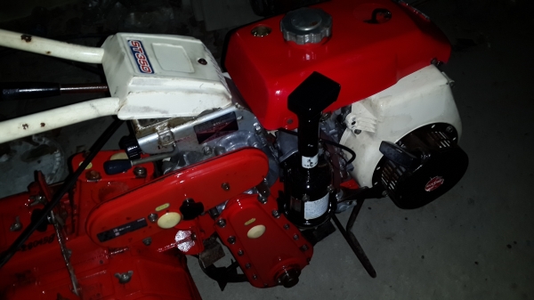 รถพรวนดิน สาดเดิน ปรับสภาพแล้วพร้อมใช้งาน