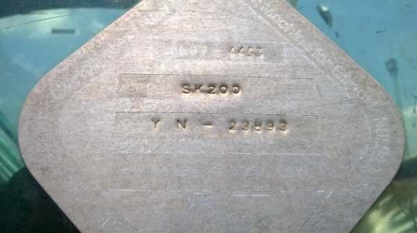 ขายแบคโฮ KOBELCO SK200 Mark 5 Super เครื่อง 6D34 เอกสารเล่มทะเบียนจดปี 51 ไฟฟ้าตัดแล้ว รถใช้งานอยู่ ราคาต่อรองได้ครับ ขายแบคโฮ KOBELCO SK200 Mark 5 Super เครื่อง 6D34 เอกสารเล่มทะเบียนจดปี 51 ไฟฟ้าตัดแล้ว รถใช้งานอยู่ ราคาต่อรองได้ครับ