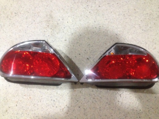 ไฟท้าย JAGUAR S TYPE คิ้วโครมเมียมของเก่าญี่ปุ่นสภาพสวยมาก