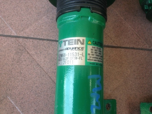 TEIN STREET ADVANCE ปรับเเข็งอ่อนได้ใส่ MAZDA 3 เก่าญี่ปุ่นสภาพสวยกริ๊บๆ TEIN STREET ADVANCE ปรับเเข็งอ่อนได้ใส่ MAZDA 3 เก่าญี่ปุ่นสภาพสวยกริ๊บๆ