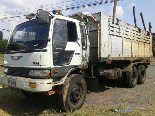 สิบล้อดั้ม HINO FM 3H 195แรง 2เพา สภาพเดิมๆวิ่งงานประจำรถใชังานได้ดีมาก เล่มทะเบียนพร้อมโอน ((ราคาเบาๆ)) ครับท่าน