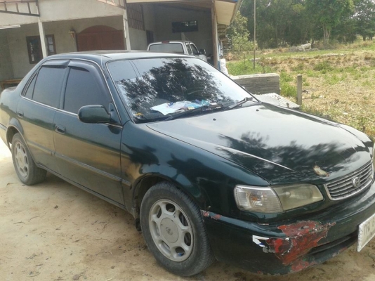 รถเก๋งโคโรล่าสวยติดแก็สLPGเกียร์ธรรมดาสวยพร้อมใช้