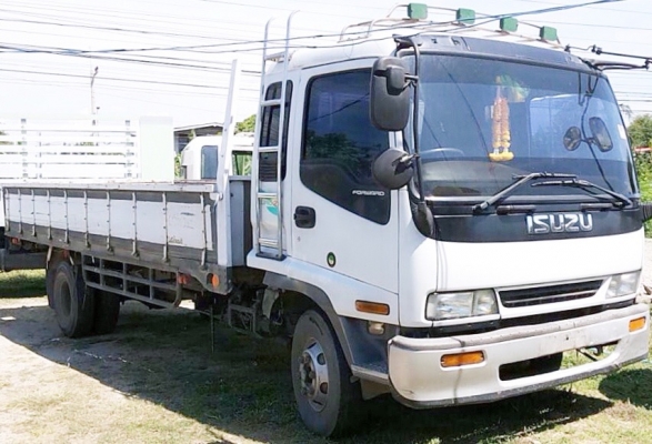 ISUZU DECA 195 HP 6HE1 รถบรรทุกหกล้อ กระบะเหล็กความยาว 6 เมตรสภาพดีมากครับพร้อมบรรทุกได้เลย เครื่องยนต์แน่นแรงดีสุดๆครับ ภายในเก๋งคอนโซลสวยครบ แอร์ พวงมาลัยเพาเวอร์ ระบบเบรคทริ๊ปฟี้ครบ ช่วงล่างแน่นดีพร้อมได้เลย