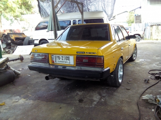 ขายหน้าแหลมวางโตโยต้า3s เกียร์ออโต้ แก๊สมัลติวาล์ว ล้อขอบ17"หน้า8หลัง9 สีok แอร์เย็น เพลงเพราะ ราคาถูกฝุดฝุด