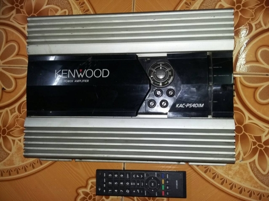 ขายแอมป์ KENWOOD รุ่น KAC-PS540IM (1ch)mono back มีครอสในตัวขายถูกๆ 3700.-