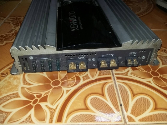 ขายแอมป์ KENWOOD รุ่น KAC-PS540IM (1ch)mono back มีครอสในตัวขายถูกๆ 3700.-