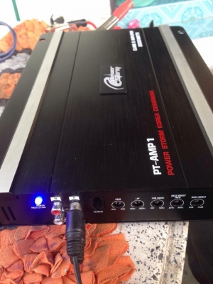 แอมป์คลาสดี SOUND STORM มือสองสภาพดีไม่เคยแกะใช้งานปกติ ขับซับ10&quot;หล่อ-12&quot;ปั้มได้ ขาย 1950 บาท