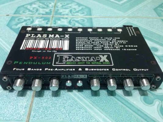 ปรีแอมป์ PLASMA X ขาย 1650 บาท