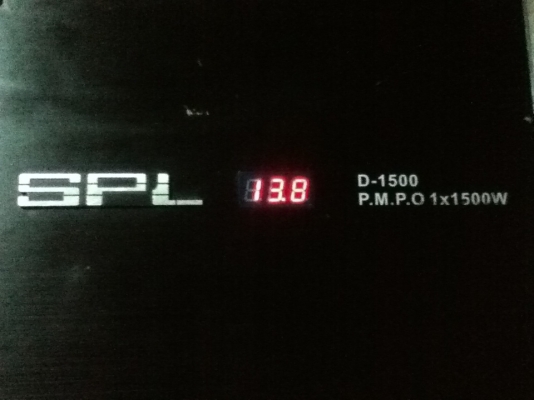 ขายแอมป์ Calss D "SPL รุ่น D-1500 (2ch) 1500w วัตเต็ม ใช้ได้ปกติขายถูกๆ 2300.-