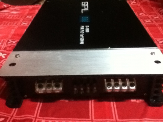 ขายแอมป์ Calss D "SPL รุ่น D-1500 (2ch) 1500w วัตเต็ม ใช้ได้ปกติขายถูกๆ 2300.-