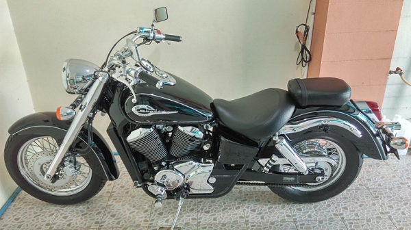 ขาย Honda Shadow Classic 750 cc พร้อมไช้ ใหม่กริ๊ป อินวอย+สพม