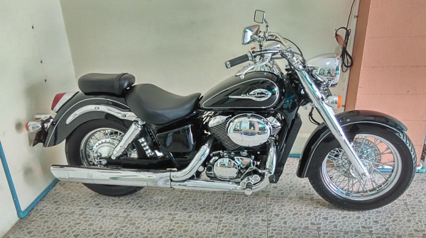 ขาย Honda Shadow Classic 750 cc พร้อมไช้ ใหม่กริ๊ป อินวอย+สพม