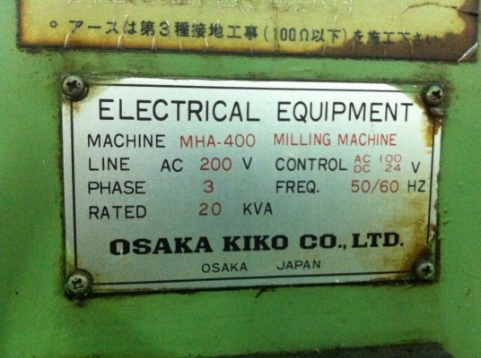 ขายเครื่อง NC MILLING  OKK JAPAN สภาพดี แผงคอนโทรลสวยมาก