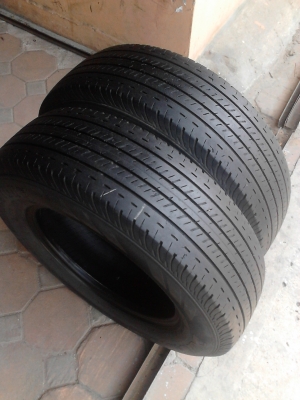 205/70R15 BRIDGESTONE DURAVIS 611 ปี2012  มี 2 เส้น  tel.081-427-3941