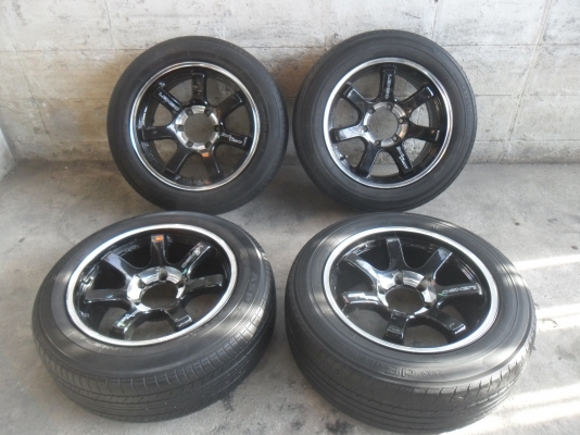 ล้อแม็ก 17นิ้ว 6รู LENSO TE37 พร้อมยาง สวยๆ 4 ล้อ ราคา 10900 บาท