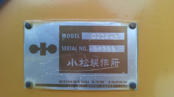ขายด่วน รถแทรกเตอร์ KOMATSU D20P-6 เก่าใน ปรับสภาพใหม่ พร้อมใช้งาน ราคากันเอง สนใจโทร 089-36818694 ดวงนภา เตียวตระกูล ขายด่วน รถแทรกเตอร์ KOMATSU D20P-6 เก่าใน ปรับสภาพใหม่ พร้อมใช้งาน ราคากันเอง สนใจโทร 089-36818694 ดวงนภา เตียวตระกูล