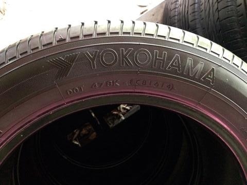 ขายยาง YOKOHAMA 205/55/16 ปี14 ขายยาง YOKOHAMA 205/55/16 ปี14