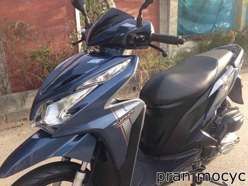 ขายclick125i idling stopสีน้ำเงินดำ ปี2557