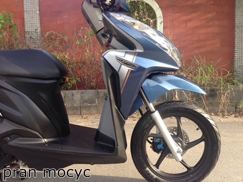 ขายclick125i idling stopสีน้ำเงินดำ ปี2557