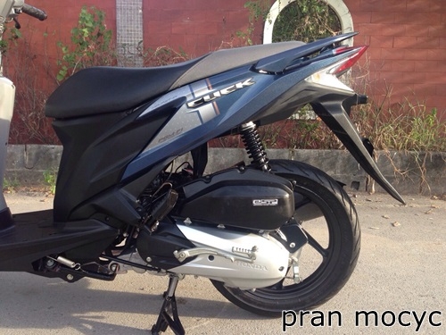 ขายclick125i idling stopสีน้ำเงินดำ ปี2557