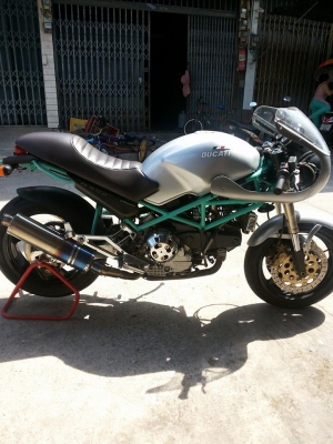 ทำใจขายคับ ducati m900 เอกสาร อินวอยแท้ๆ  สภาพตามรูปเลยคับ ขอขาย105000 คับ  สนใจรายละเอียดเพิ่มเติม Line: nooksh.  Tel. 0903120561 อยู่ ฉะเชิงเทราคับ