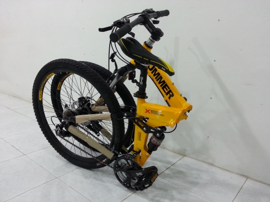 จำหน่ายจักรยานพับได้ HUMMER X แบบมีโช๊คหน้า-หลัง มีของเลย พร้อมส่งทุกจังหวัด จำหน่ายจักรยานพับได้ HUMMER X แบบมีโช๊คหน้า-หลัง มีของเลย พร้อมส่งทุกจังหวัด