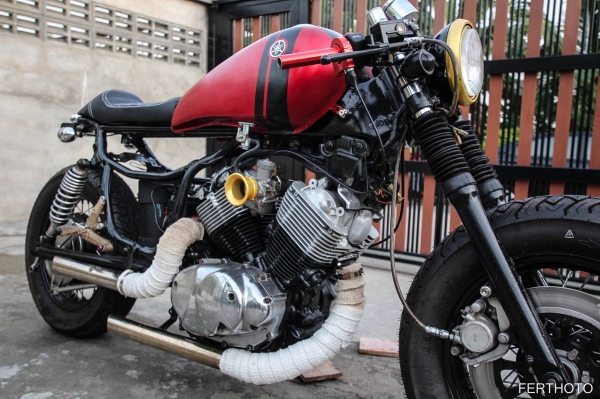 Virago400 cafe racer ทะเบียนแท้พร้อมโอน