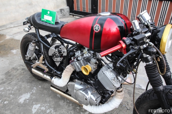 Virago400 cafe racer ทะเบียนแท้พร้อมโอน