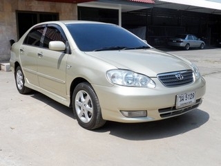 TOYOTA ALTIS 1.8 E AUTO ปี 2002 จัดไฟแนนซ์ได้ ไม่ต้องมีคนค้ำ T.086-527-9533
