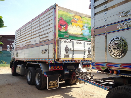 ขายรถพ่วง22ล้อ ISUZU DECA 360 ปี56 ดัมพ์มิเนียมคอกเกษตร