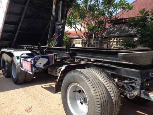 ขายรถพ่วง22ล้อ ISUZU DECA 360 ปี56 ดัมพ์มิเนียมคอกเกษตร