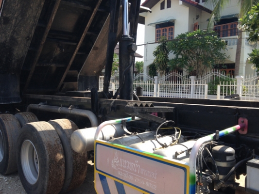 ขายรถพ่วง22ล้อ ISUZU DECA 360 ปี56 ดัมพ์มิเนียมคอกเกษตร