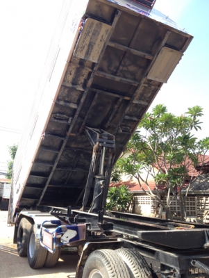 ขายรถพ่วง22ล้อ ISUZU DECA 360 ปี56 ดัมพ์มิเนียมคอกเกษตร