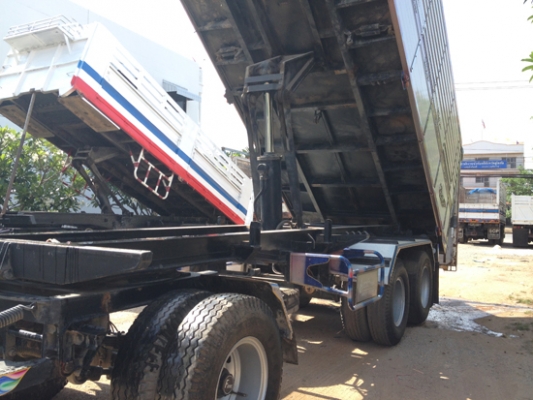 ขายรถพ่วง22ล้อ ISUZU DECA 360 ปี56 ดัมพ์มิเนียมคอกเกษตร